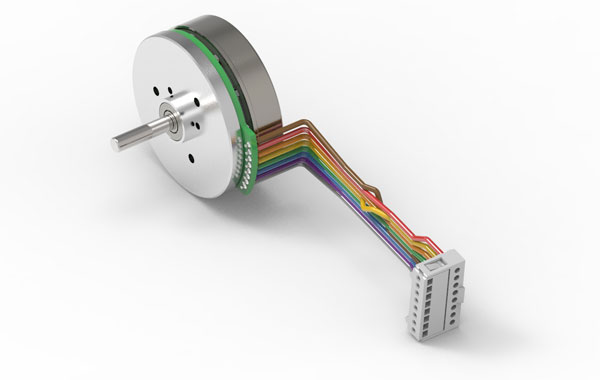EC 45 flat Ø45 mm, sans balais, 30 W, avec capteurs à effet Hall, avec câble